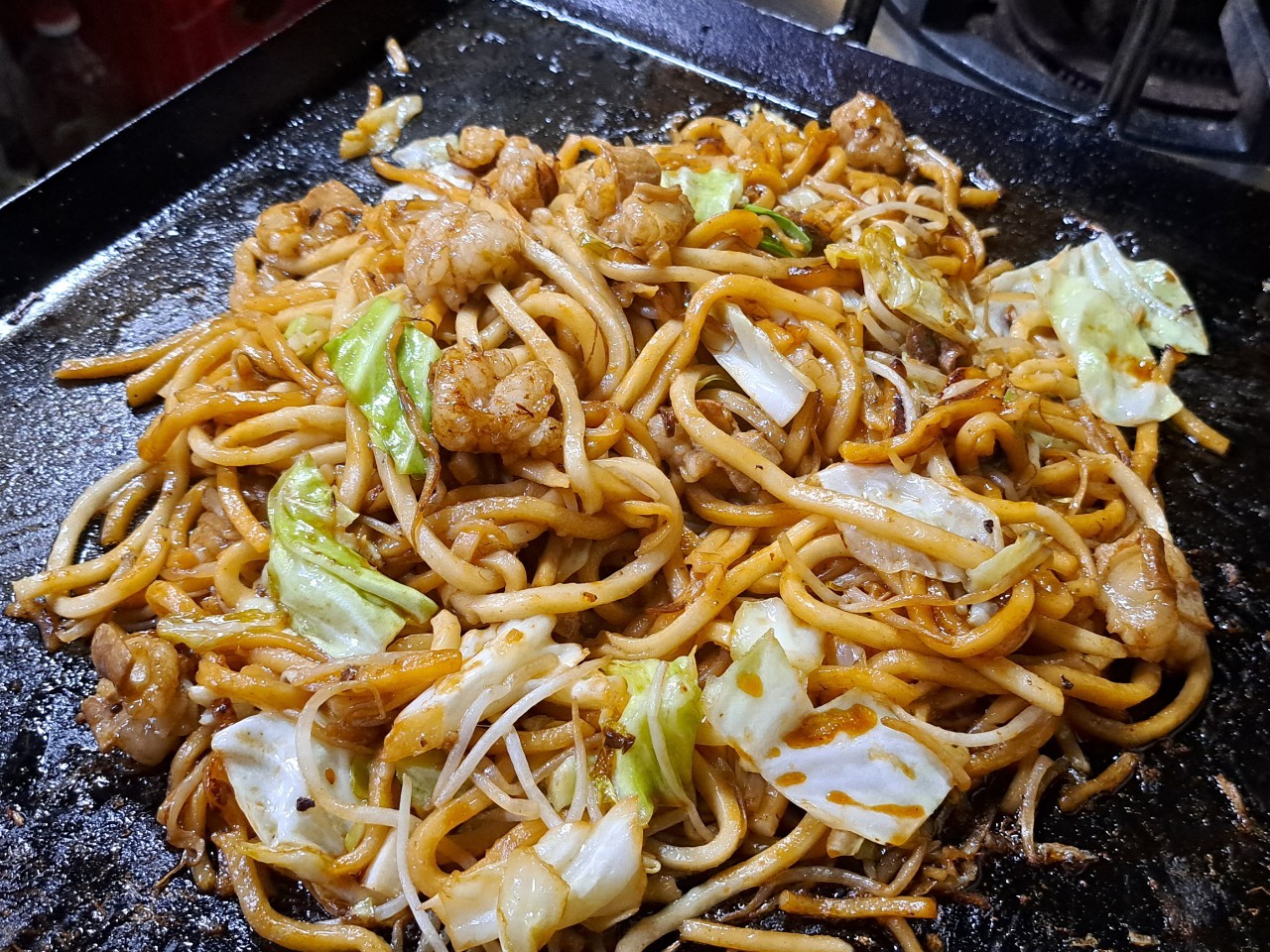 ホルモンうどん